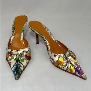 Gucci Floral Slides